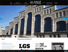 Tablet Screenshot of halletonygarnier.fr